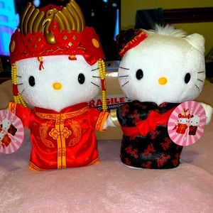 Hello kitty and Dear Daniel Wedding Plush